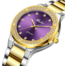Load image into Gallery viewer, MISSFOX Elegant Woman Watch Luxury Brand Female Wristwatch Japan Movt 30M Waterproof Gold Expensive Analog Geneva Quartz Watch
